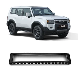 24 Toyota Prado qara radiator barmaqlığı LC250 görünüş aksesuarları