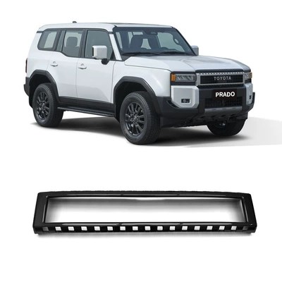 Suitable for 24 Toyota Prado Blackened Grille Modification Frames, New Domineering Lc250 Black Warrior Appearance Accessories