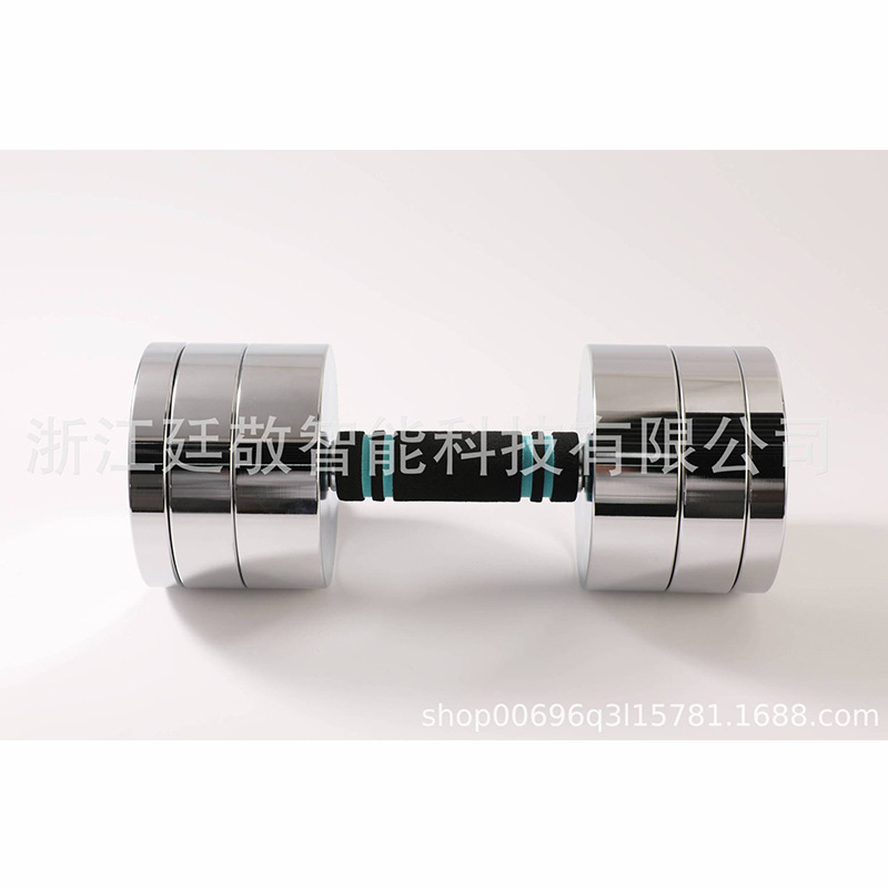 Electroplated Pure Steel Small Dumbbell Fitness Equipment Dumbbell Men's and Women's Home Barbell Adjustable Dumbbell Weight Exercise