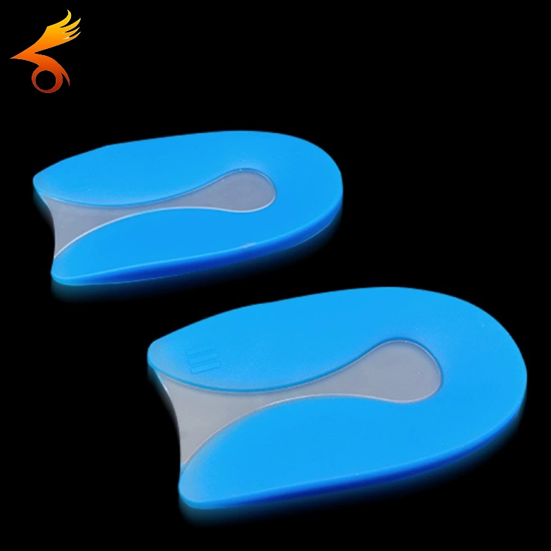 Silicone insoles, men's high comfortable heel sticker, wholesale