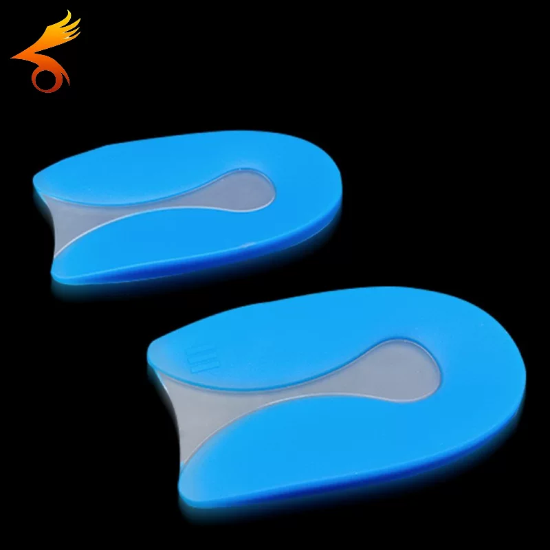 Silicone insoles, men's high comfortable heel sticker, wholesale