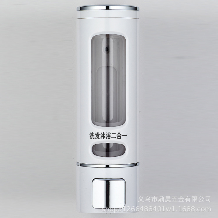 티타늄 화이트 싱글 헤드 (샴푸 목욕 2 대 1)