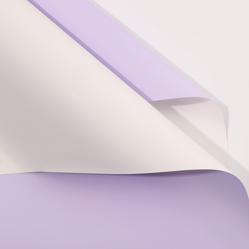 Papel de embalaje de flores de alta calidad al por mayor Papel Ouya impermeable de dos colores al por mayor Fabricante de papel de flores de bolsa de regalo hecho a mano creativo