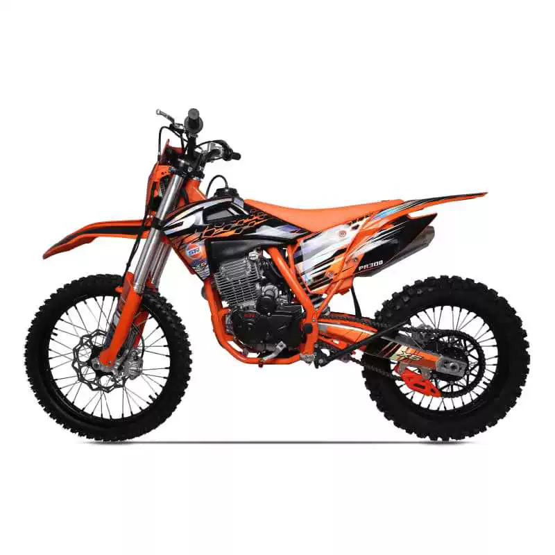 Мотоцикл Stoner Racing STN X6-PR300, воздушного охлаждения, двухколёсный, внедорожный трековый