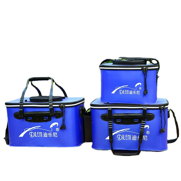 Fish barrel fishing barrel fisherman bucket folding live fish barrel…