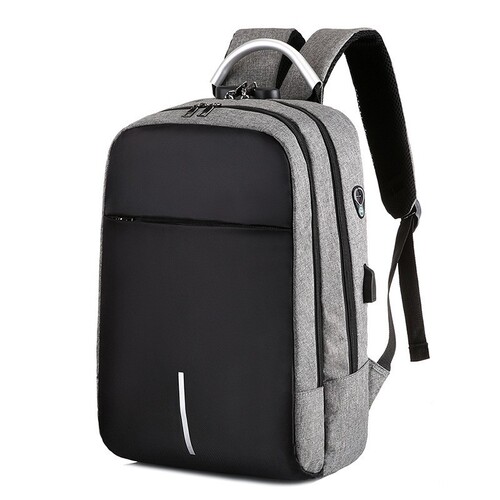 USB Charging Dual-Shoulder Bag  New Model Business Casual Large Capacity Laptop Bag Korean Style Multifunctional Student School Bag