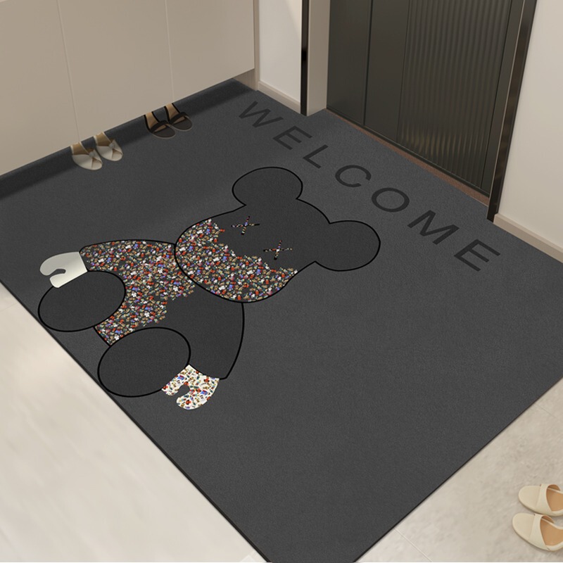Entrance Floor Mat Entrance Door Mat Entrance Door Mat Entrance Door Mat Entrance Carpet Dirt-Resistant pvc Scrubbing Household Mat
