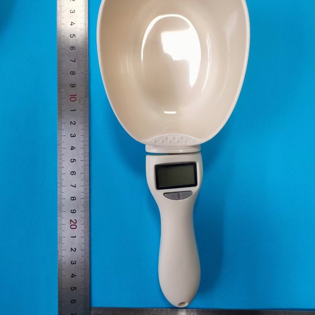 2021 nueva escala de cuchara de mascotas escala electrónica de cocina cuchara escala 800g / 1g