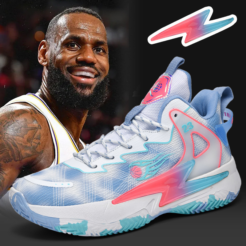 Zapatos de baloncesto para parejas adolescentes de verano nuevos zapatos deportivos casuales de moda al aire libre zapatos antideslizantes para niños image 1
