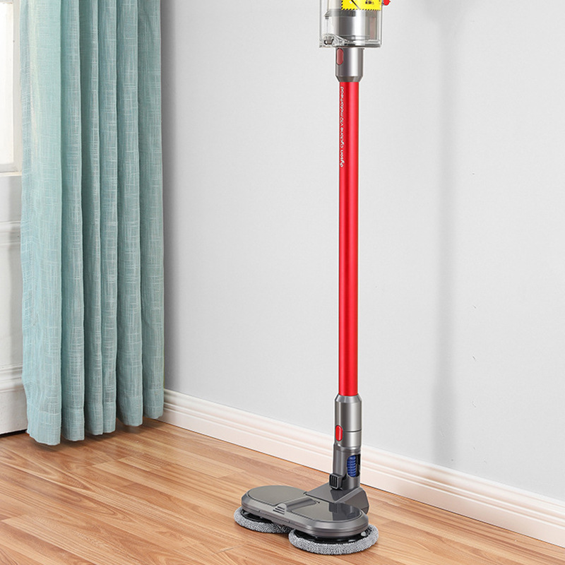 Aplicable a Dyson aspiradora accesorios piso cepillo trapo fregona de succión integrado fregona eléctrica cabeza delgada cabeza del cepillo