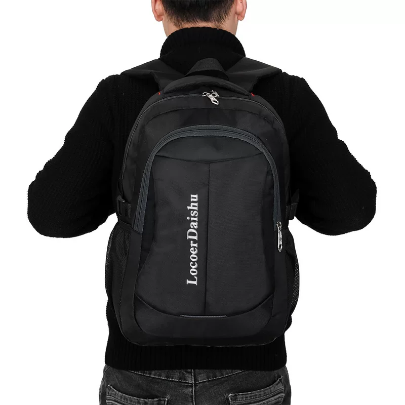 Capacious backpack, laptop charging, travel bag, 2023 collection, business version