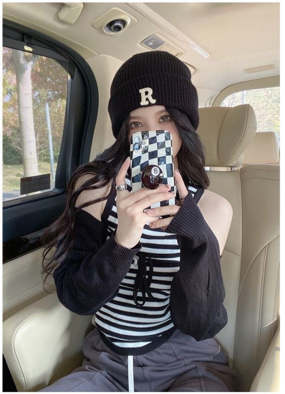 Knitted Beanie Hat For Women And Men Warm Winter Accessory_voghion.com