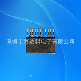 现货光幕 连接器1.27间距排母、H5.7 卧贴 1*11P ROHS