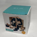 54T o cubo mágico L madera Tetris rompecabezas bloques de construcción juguetes ciencia y educación cubo niños desarrollo inteligencia Juguetes