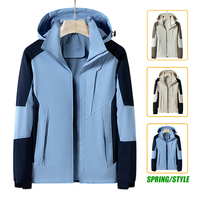 Chaqueta deportiva para hombres 2023 primavera nueva ropa de asalto casual para hombres primavera chaqueta impermeable al aire libre ropa de hombre image 5