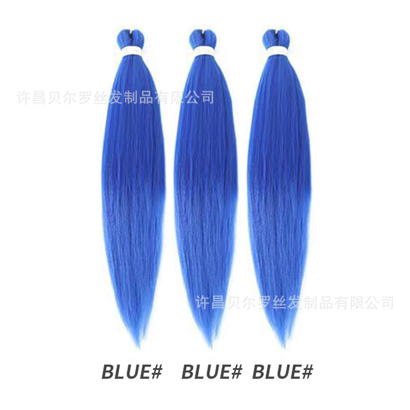 Kit de 3 pelucas EZ Braid – cabello synthetic, colores sólidos/degradé