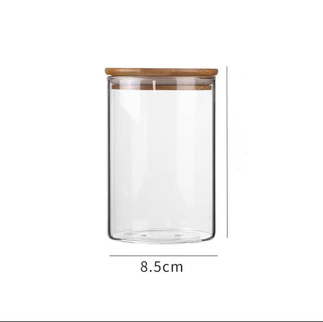 Caja de especias, botella de condimento, botella dividida, tanque de sellado de vidrio de alto silicio, tanque de almacenamiento, botella de condimento, botella de cocina doméstica