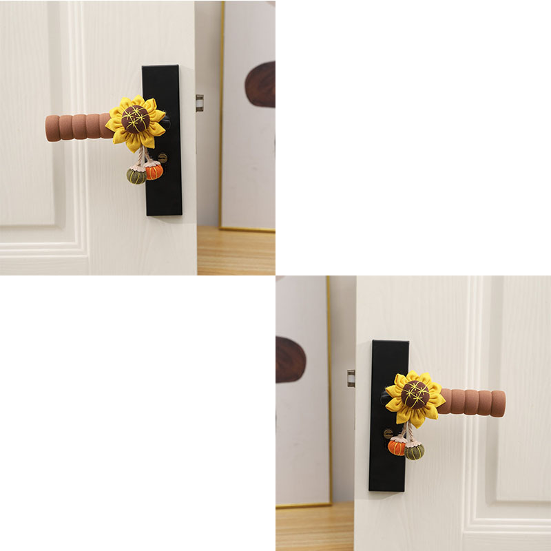 Sunflower [pumpkin] left hand open the door right hand open the door [2 pieces]]