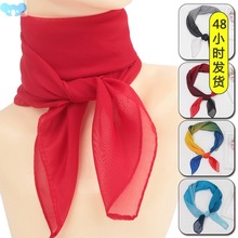 Gymnastic Towels Dancing Small Silk Scarves Women Candy跨境