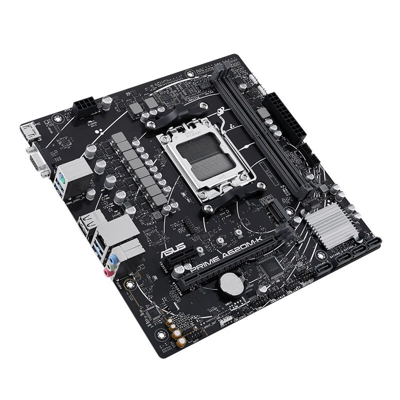 Подходит для Asus PRIME A620M-K, поддерживает DDR5, процессоры 7700X/7600X (для AMD и др.)