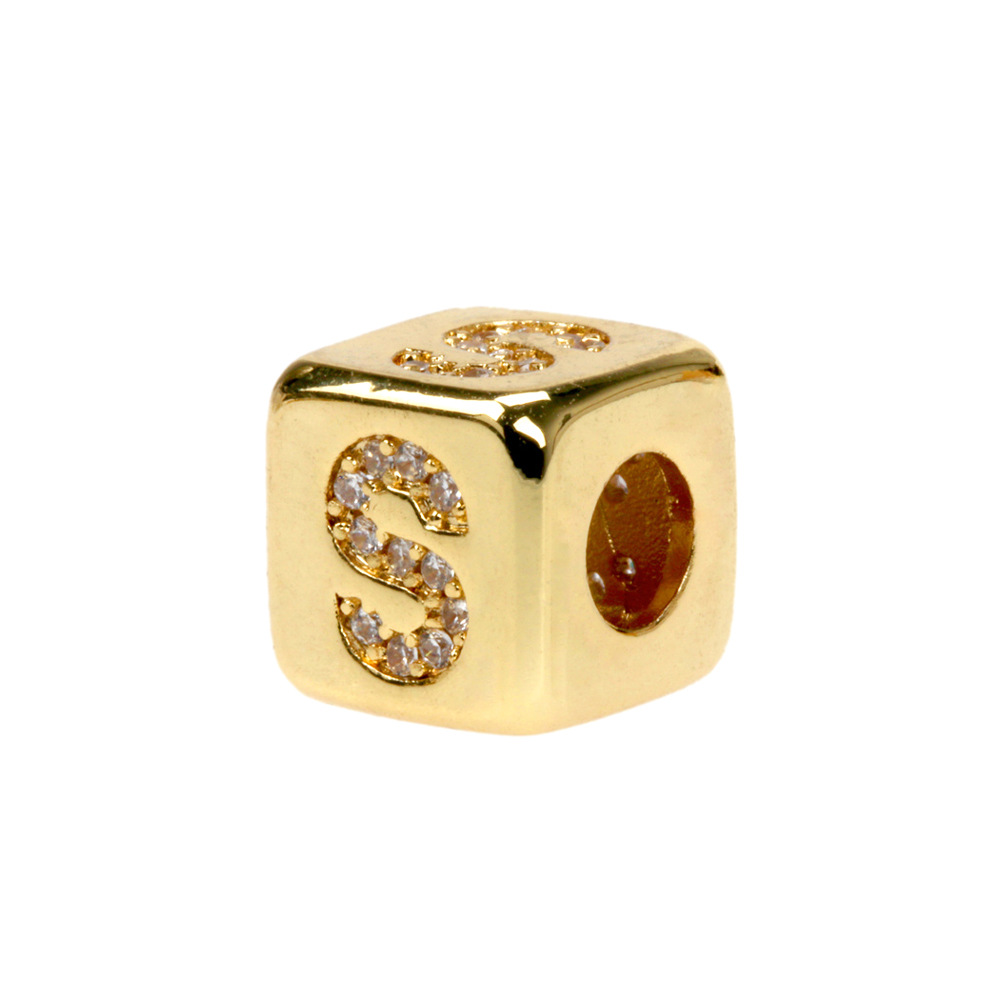 6g Weight Gold Plated Plating Material Bracelets Classification 1 Piece Quantity 1 Piece Fashion Letter Copper Plating Bracelets