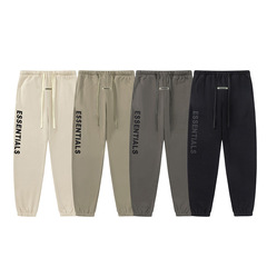 Essentials Double-Threaded Silicone Letter Print Pants FOG High Street FEAR OF GOD Casual Loose