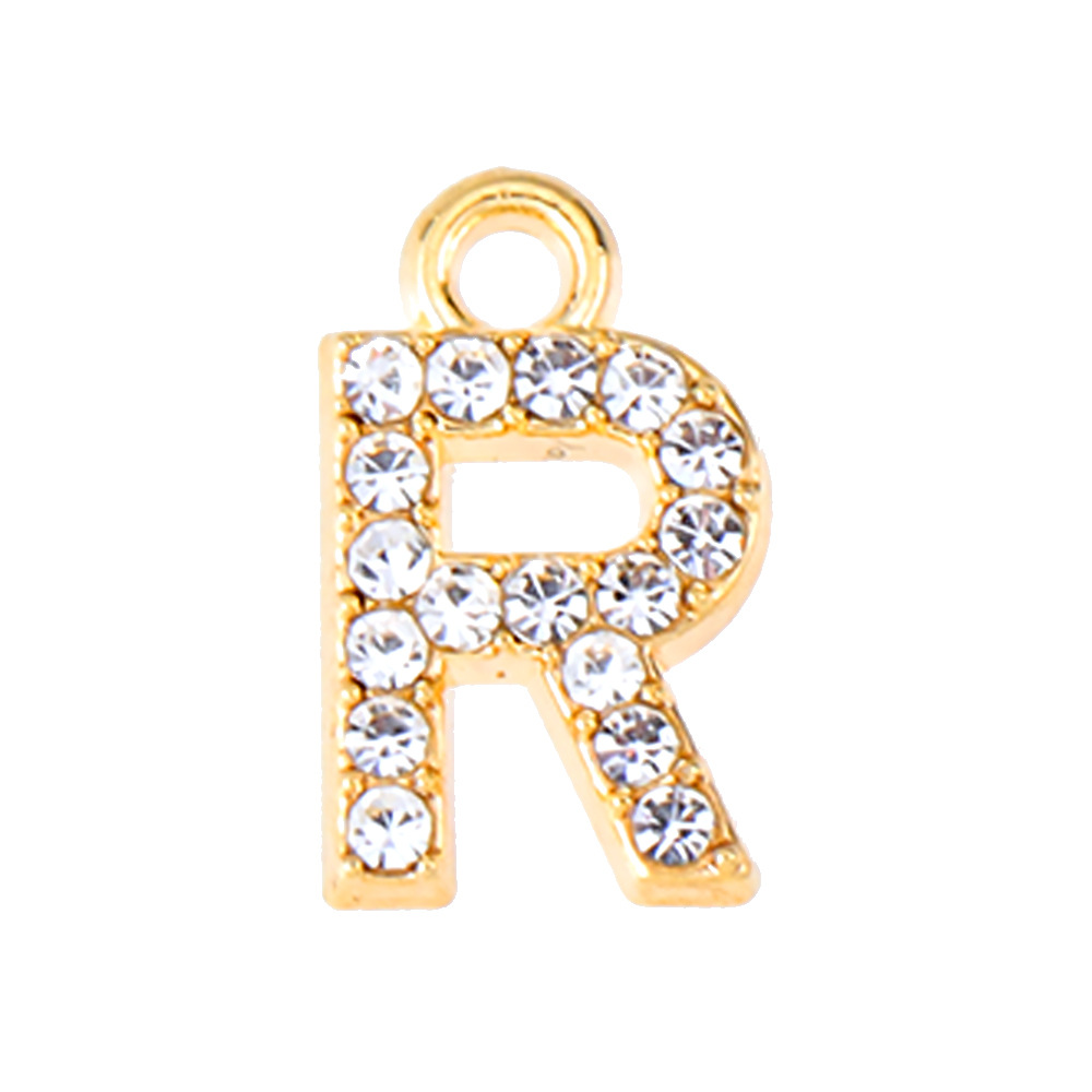 53g Weight Pendant Jewelry Making Type 13mm Jewelry Making Size Artificial Diamond Inlay Material DIY Jewelry Accessories Classification 50 PCS/Package Quantity Alloy Material Letter Pattern Plating Design Elegant, Simple Style, Streetwear Style 50 PCS/Package 13mm Alloy Artificial Diamond Letter Pendant 24