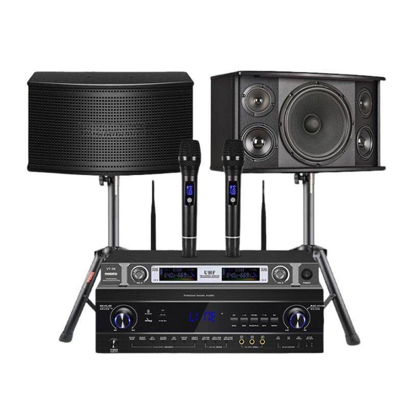 Home Ktv Karaoke Audio Set Home High Volume Professional Card Package Speaker Pair Amplifier Karaoke Other