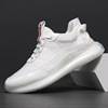 Silk white shoes, breathable cloth sports casual footwear for leisure, sports shoes, soft heel, soft sole