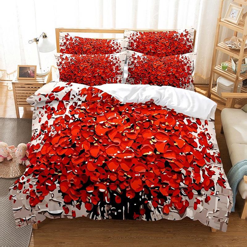 Rose Quilt Cover 9 / EU Sing 135x200cm-China