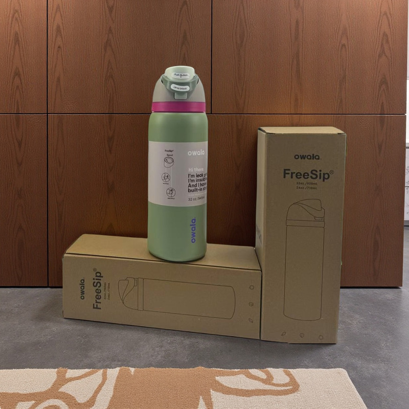 新款Owala32oz24oz运动水壶304不锈钢保温杯户外便携手提式双饮杯|undefined