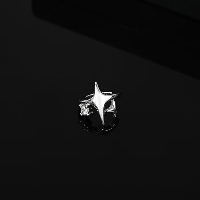 Cool Men’s Stud Earrings. Minimalist Street & Punk Style, Ideal For Casual, Party & Daily Wear. Made Of 316L Stainless Steel, Hypoallergenic, Nickel-_voghion.com