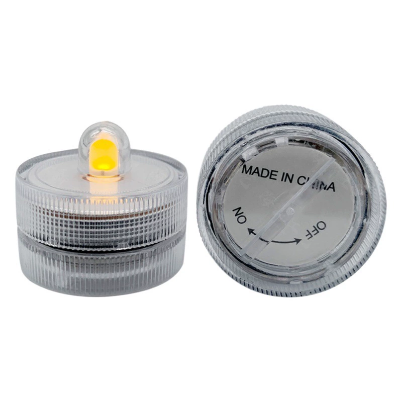 Светодиодная электронная погружная Свеча лампа аквариум декоративная лампа для аквариума креативная светящаяся лампа для дайвинга Водонепроницаемая атмосферная лампа оптом