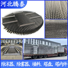 304金属折流板除雾器C型S型W型带钩挡水板316不锈钢脱硫塔除雾器