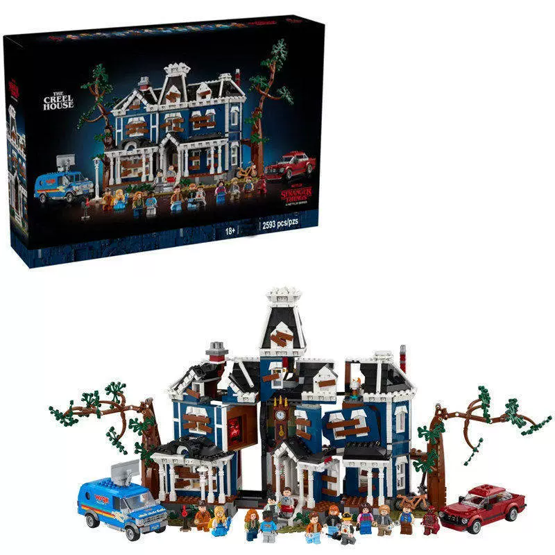 Кроссбордер совместимыe конструктор LEGO 11370 Дом Улей Странные дела детские сборные строительные блоки игрушки подарки оптом