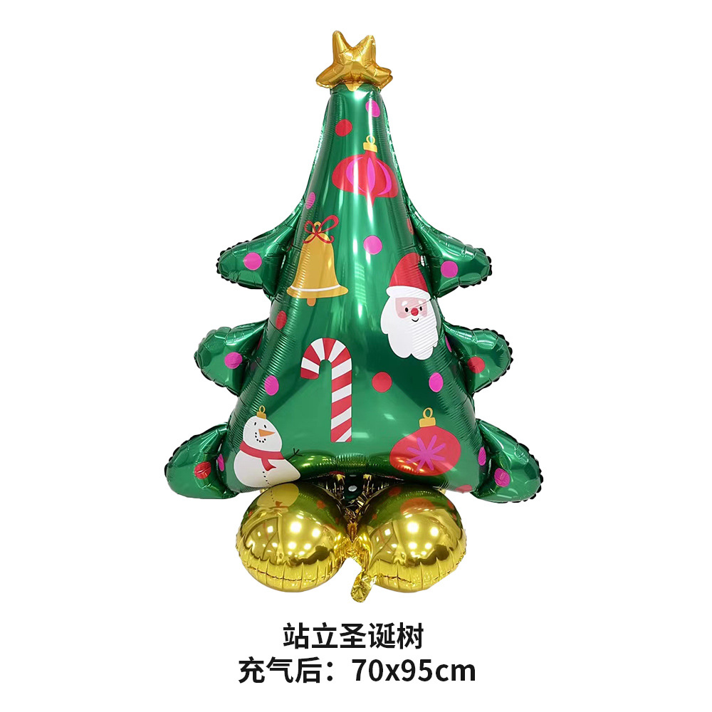 站立圣诞树 充气后尺寸 70x95cm