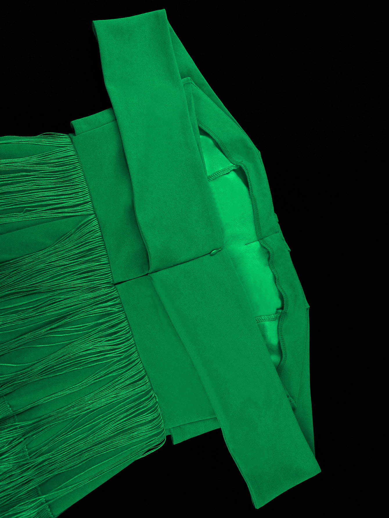 Ženska oblačila seksi cevasto krilo z odprtim hrbtom in resicami, elegantno krilo velike velikosti, obleka_voghion.com