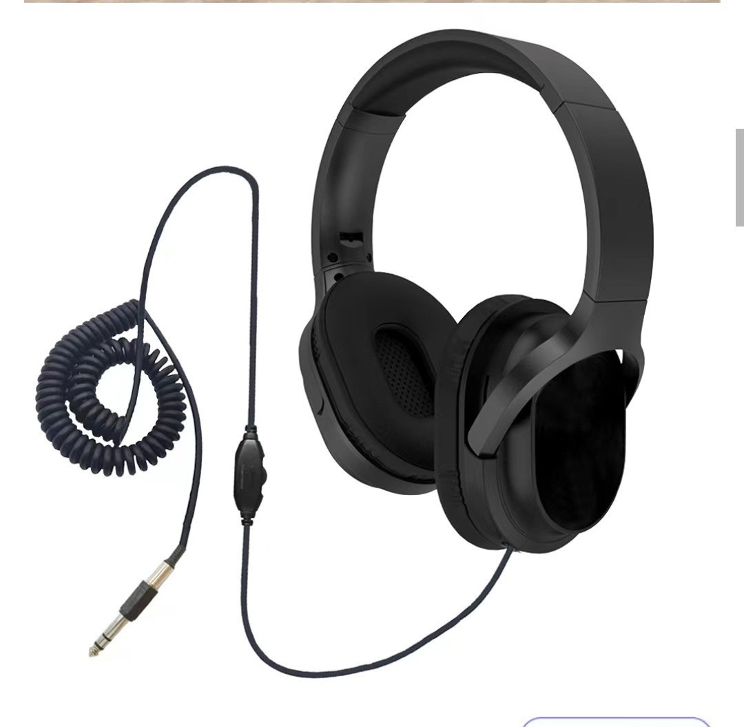 Detector de Metales subterráneo alambre resorte auriculares Type_C órgano electrónico piano Monitor 3,5 enchufe médico Aviación