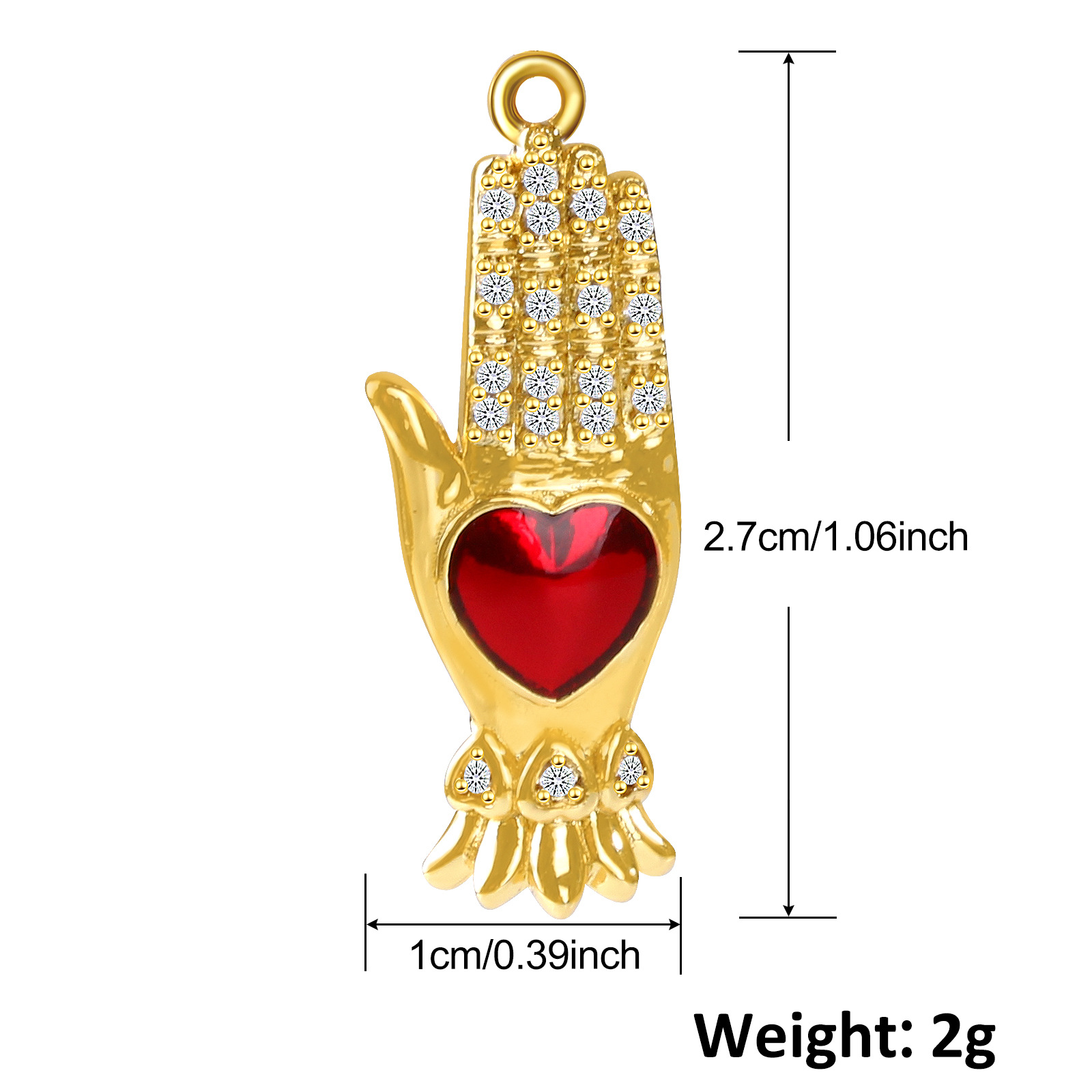 6g Weight Pendant Jewelry Making Type 15*28mm, 20*17mm, 30*14mm Jewelry Making Size Gold Plated Plating Material Gem Inlay Material DIY Jewelry Accessories Classification 1 Piece Quantity Copper Material Cross, Heart Shape, Wings Pattern Polished Finish Inlay Design Retro Style 1 Piece 15*28mm 20*17mm 30*14mm Copper Gem Gold Plated Cross Heart Shape Wings Polished Pendant 8