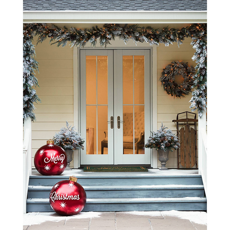 Christmas Snowflake PVC Christmas Balloons display picture 16