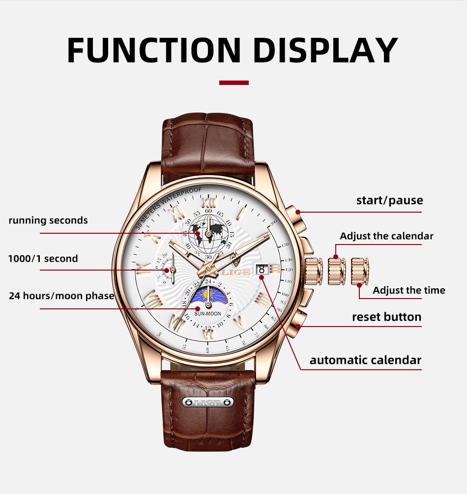 Men's Quartz Watch 7