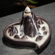 New creative backflow incense burner small household indoor flow smoke ornamental ornaments incense sandalwood Zen aromatherapy