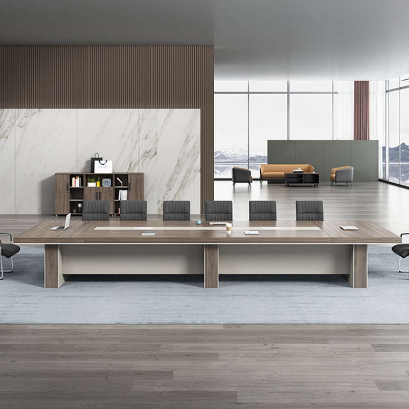 Office conference table, long table, minimalist modern, small and large training table, meeting room office furniture, negotiation table, chair set