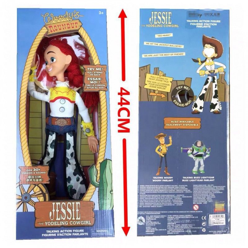 Buzz Lightyear Toy Story Sonic Bomb Wing Muñeca Hecha a mano Caminar eléctrico Woody Tris Muñeca Hablar