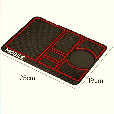 storage rack silicone dashboard – Anti-slip mat - english-red-b-product