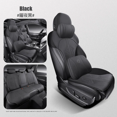 Zfl Is Suitable for Audi — Modelə uyğun (Original) oturacaq örtükləri - zfl-yao-ye-black-memory-edition-111