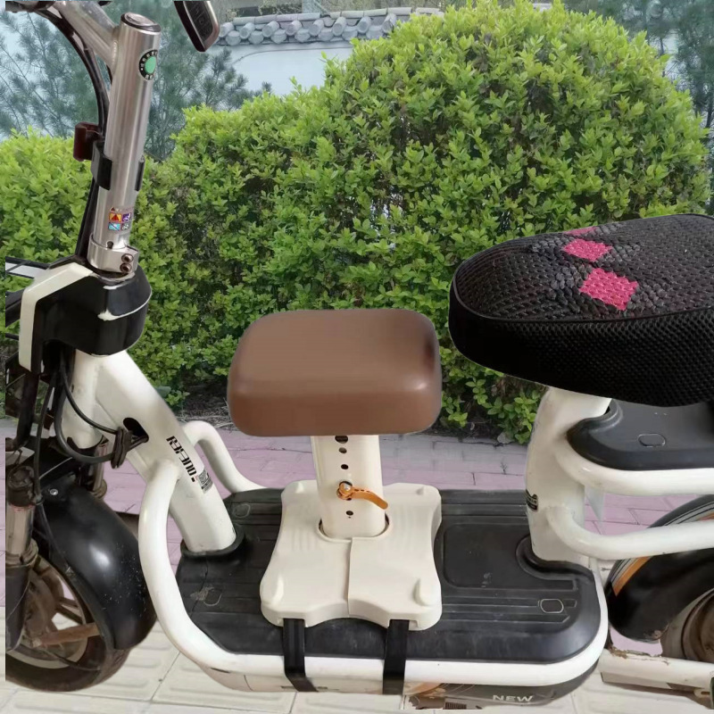 Electric Scooter Front-Mounted Child Seat for Infants and Toddlers, Safety Chair for Electric Bikes/Motorcycles