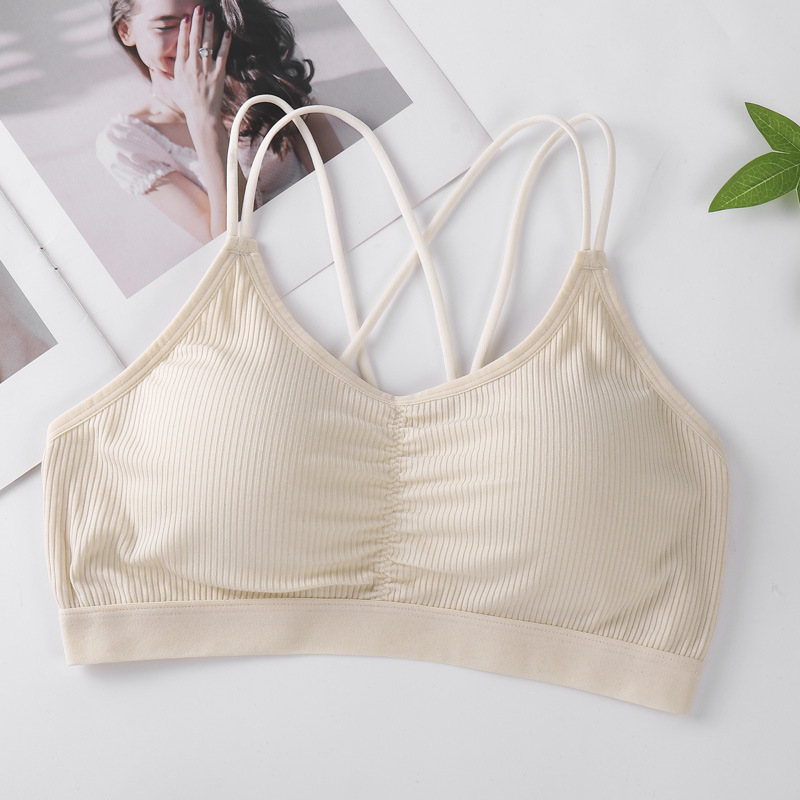 Transfronterizos europeos y estadounidenses sexy ropa interior de cinturón pecho pequeño delgado back bra para reunir ropa interior anti-caída al por mayor