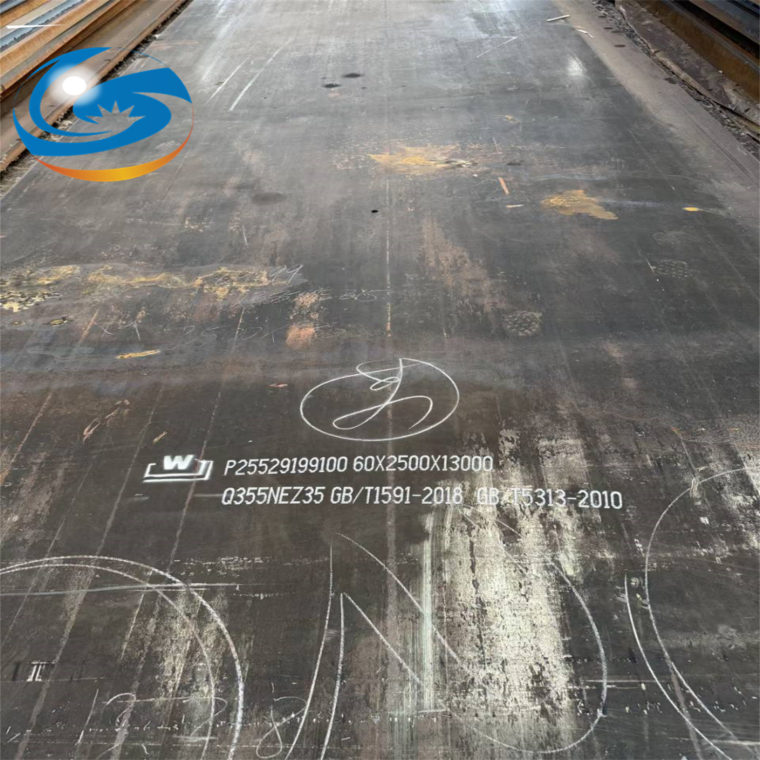 低合金钢板Q345BCDE切割下料Q355E板材按图形割Q355D零割