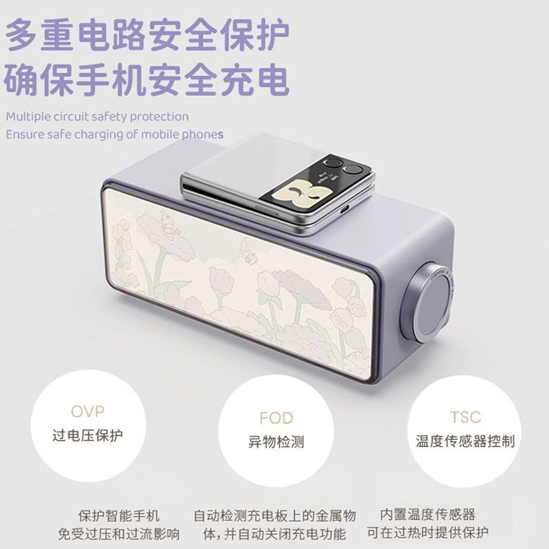 Huijing ナイトライト Bluetooth スピーカーホーム雰囲気ライトワイヤレス充電カスタマイズされた誕生日ギフト高価値 Bluetooth スピーカー|undefined